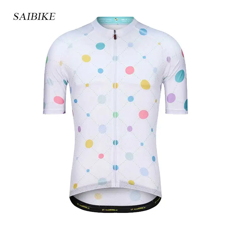 Saibike Велоспорт Джерси новая одежда для велоспорта мужская летняя футболка с коротким рукавом велосипедная одежда гоночный велосипед ropa ciclismo - Цвет: s1812