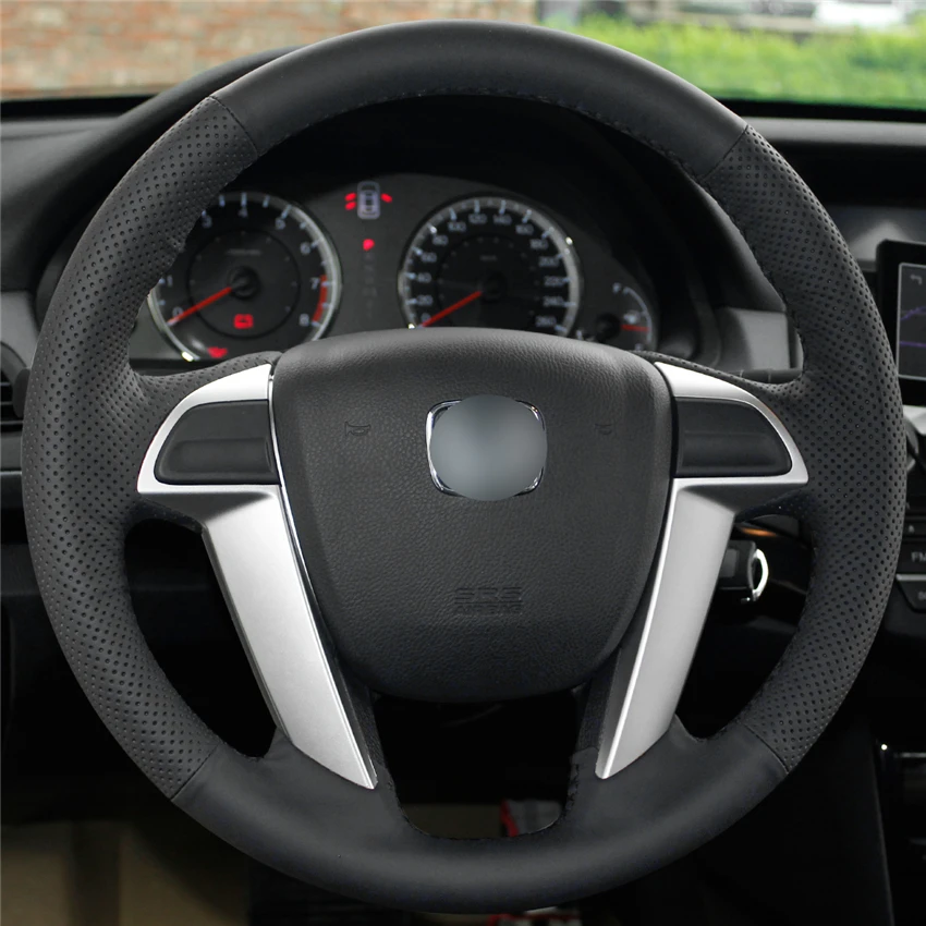 Черный кожаный чехол из микрофибры для Honda Accord 8 2008-2012 Odyssey 2011-2017 Crosstour 2012 Pilot 2009-2015 |