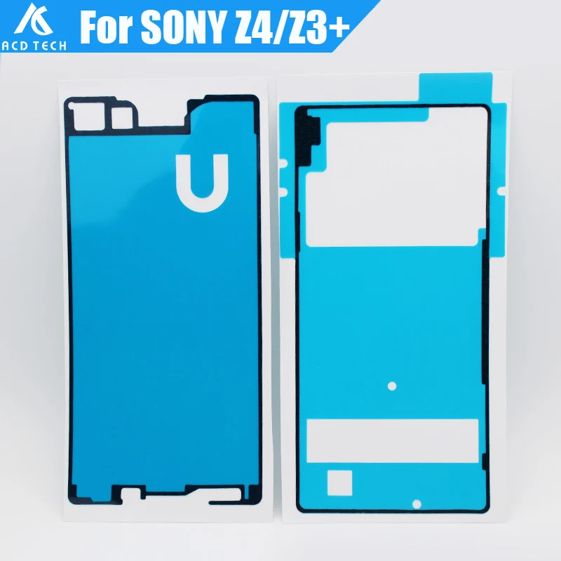 Водонепроницаемая клейкая лента на передний ЖК экран для SONY Z4 E6533 E6553 Z3 + двойной