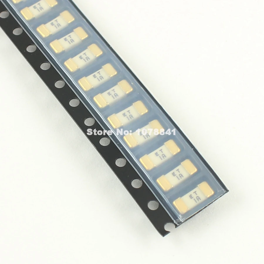 100 шт. Littelfuse Slo-Blo SMD 1808 1A T1A 125V предохранители для поверхностного монтажа |