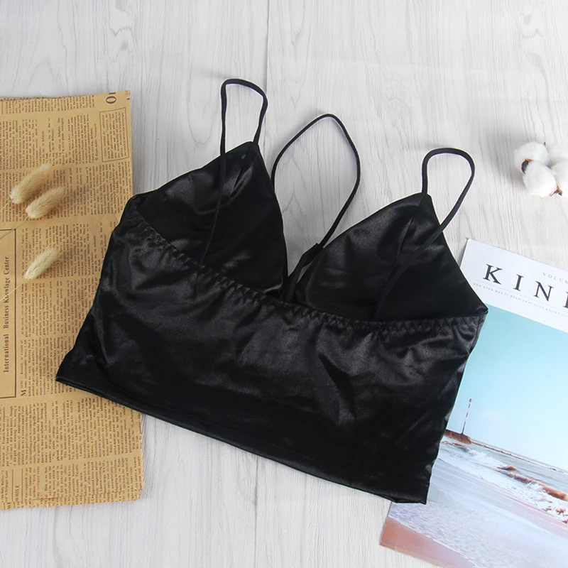 Summer Sexy Seamless Tube Tops Women Leisure Cotton Silk Top Bra Support Nude Lingerie bandeau top B0091 |