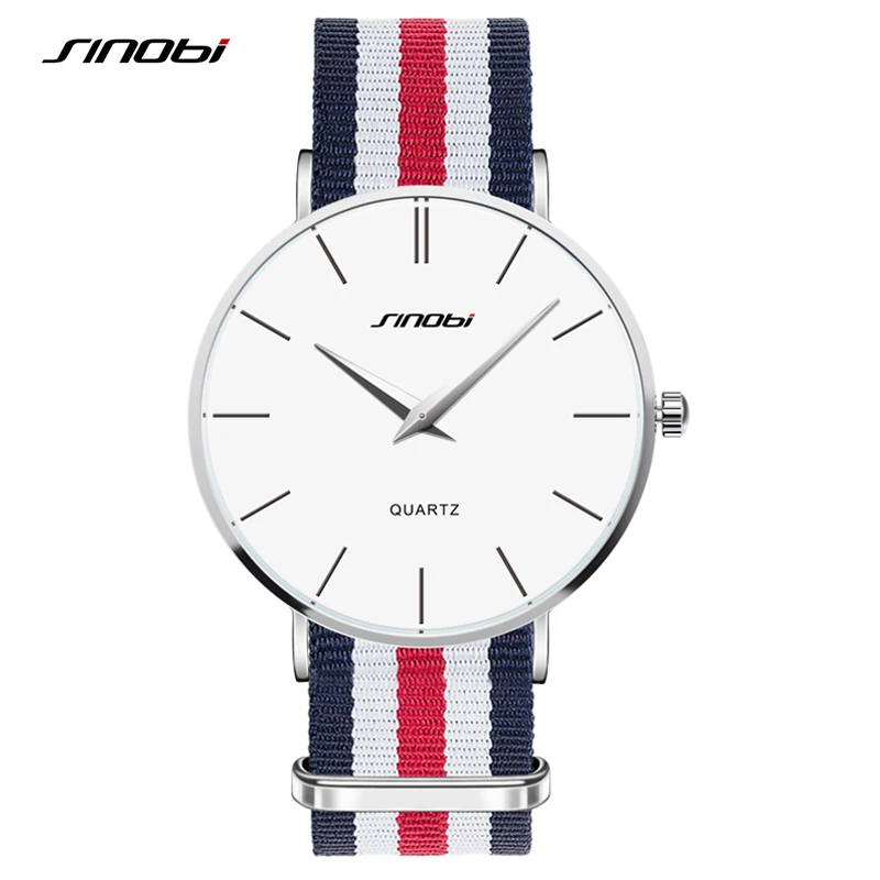 2016 latest SINOBI men brand quartz watch Slim fashion casual men's watches Classic charm wrist relogio masculino | Наручные часы