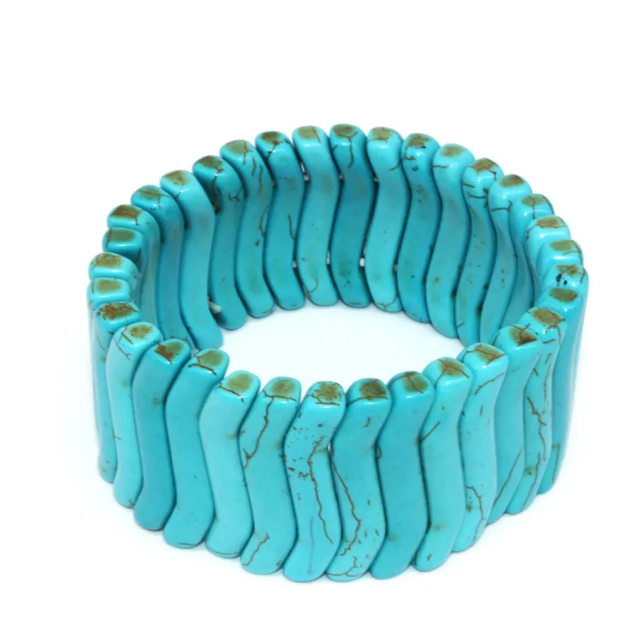 WSS004 Высококачественный эластичный браслет из натурального камня аксессуары для