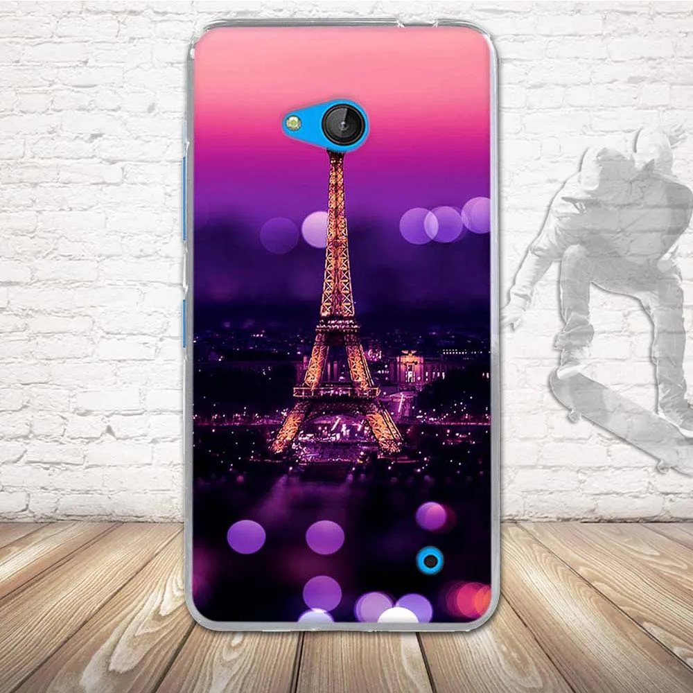 Роскошный чехол накладка с 3D принтом для Nokia 640 мягкие чехлы из ТПУ Microsoft Lumia
