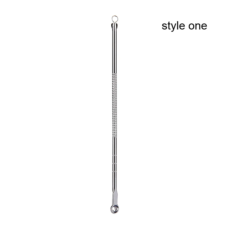 Style 1 1 шт. профессиональный, антибактериальный очиститель для удаления черных головок, инструмент для удаления пятен, прыщей, прыщей, пятен, средство для ухода за лицом - Цвет: Style 1