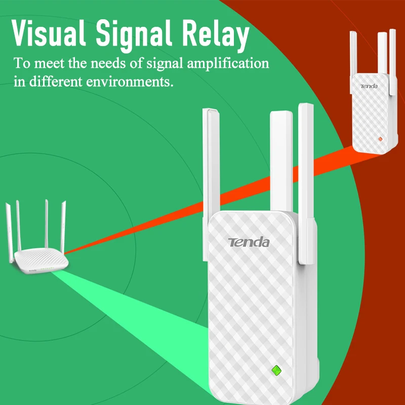 Tenda A12 Беспроводной маршрутизатор Wi Fi ретранслятор Range Extender повышения AP получения