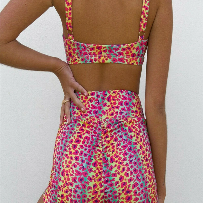 Женский комплект из 2 предметов топ для йоги и тренировок в тренажерном зале