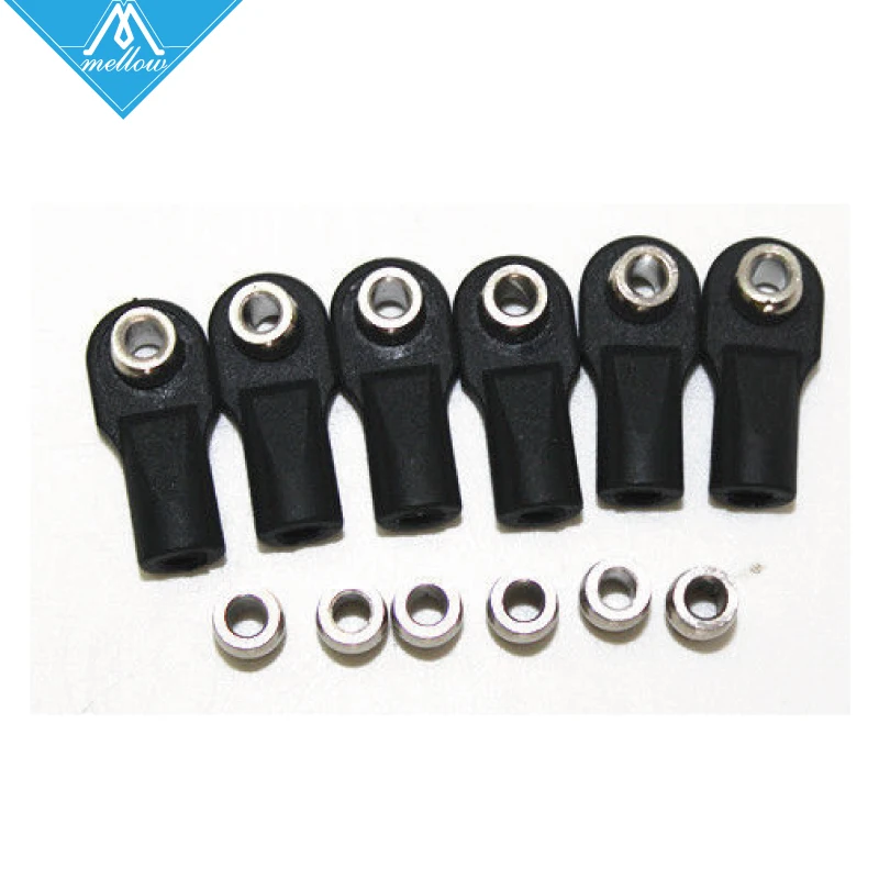 1 комплект Rostock Delta Kossel mini k800 ID: 4 мм и стержень OD: 6 200 руки Углеродные диагональные
