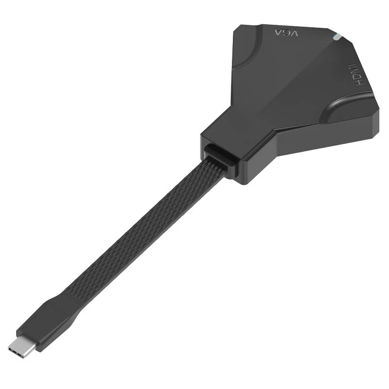 USB 3 1 C type до 4K 2K HD HDMI VGA 5 мм аудио адаптер USB-C конвертер кабель для ноутбука Macbook Google |