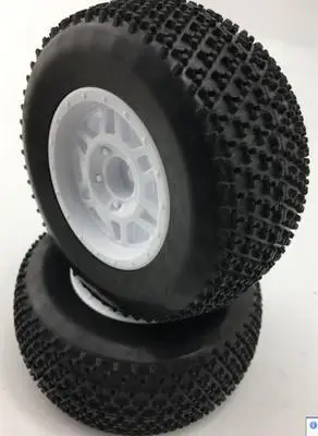 1/10 on road short course car small pin tire set for REMO slash VKAR Hobao 10SC 4pcs | Игрушки и хобби