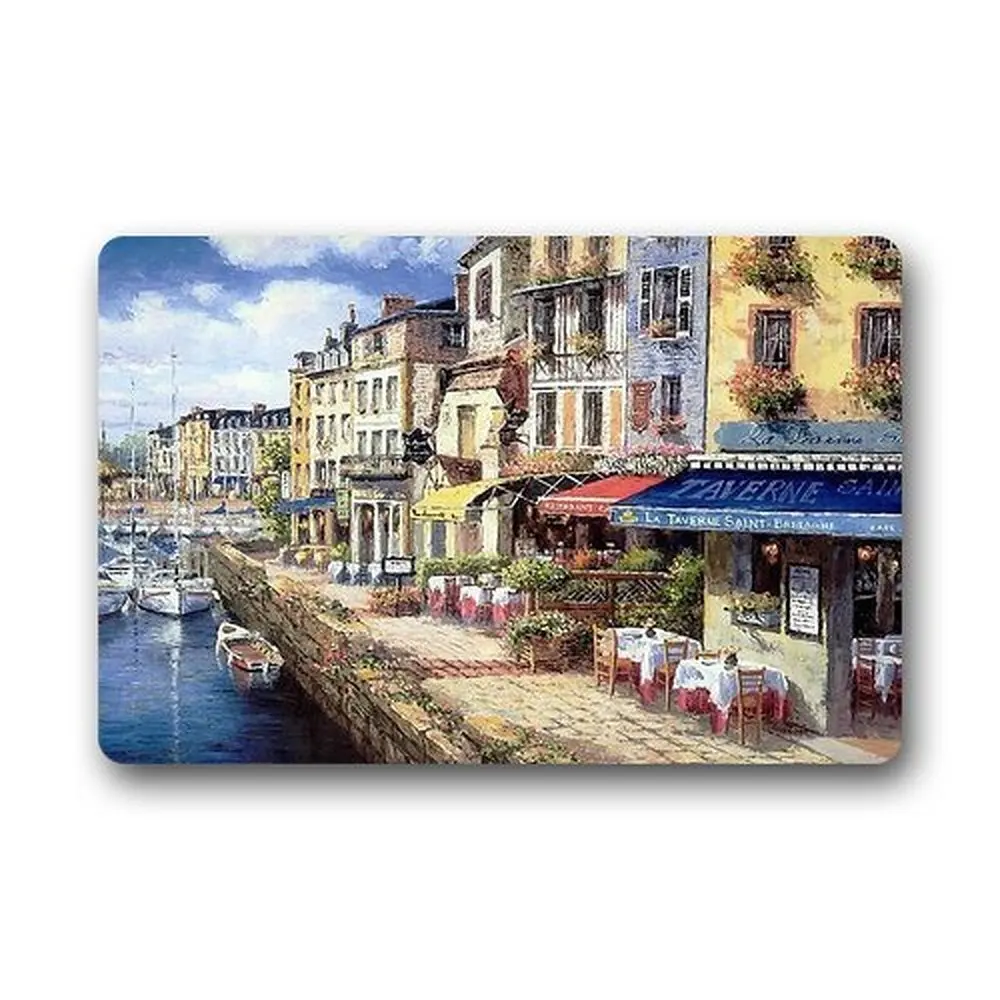 Memory Home модный Европейский Стильный коврик самый красивый французский Cassis Coast Cafe