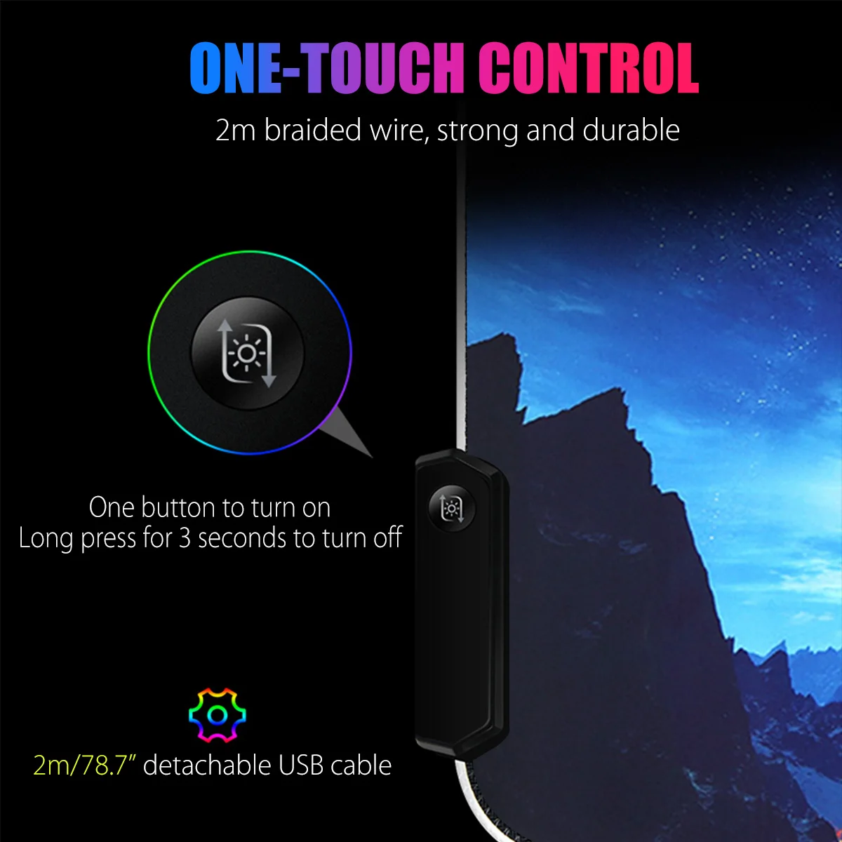 Цветная(RGB) светодиодный большой игровой Мышь Pad компьютерный геймер USB проводной светодиодный освещение Красочный Световой Non-slip Мышь коврик стол коврик для мыши коврик