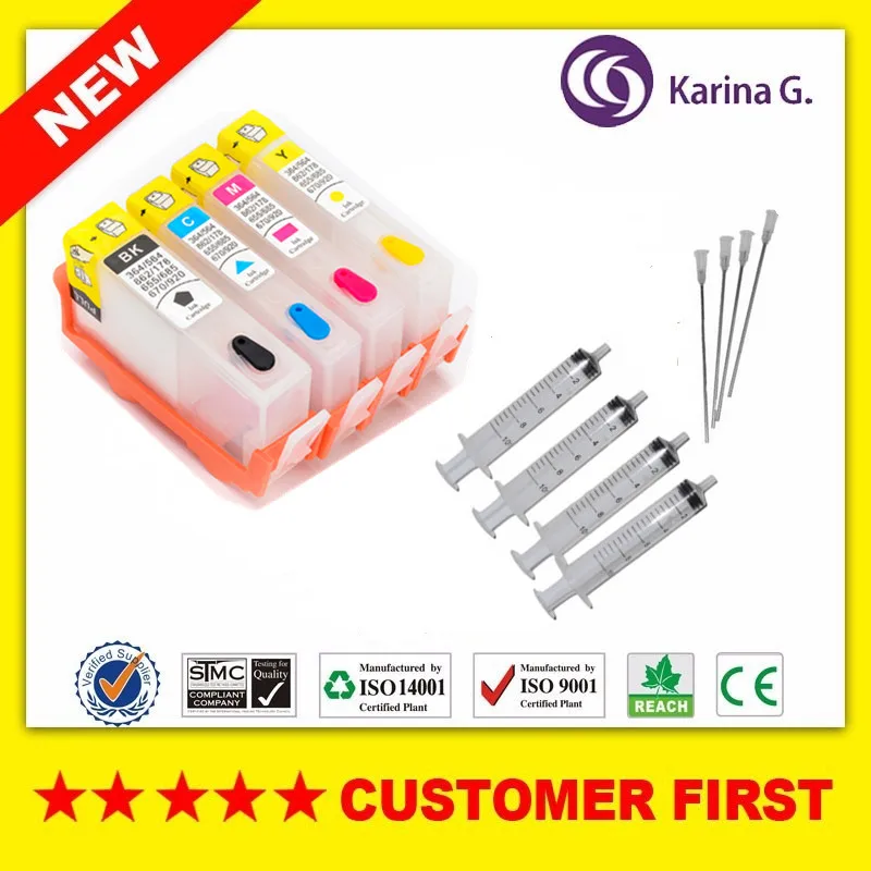 4 шт. картриджи для принтера HP deskjet 670 3525 4615 4625|cartridge for hp|cartridge printerhp cartridges |