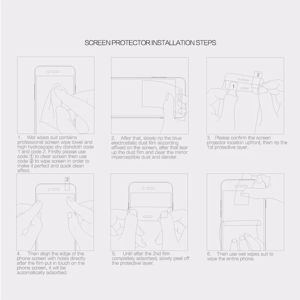 NILLKIN Amazing CP + Полное покрытие из закаленного стекла пленка для iphone x нанометр
