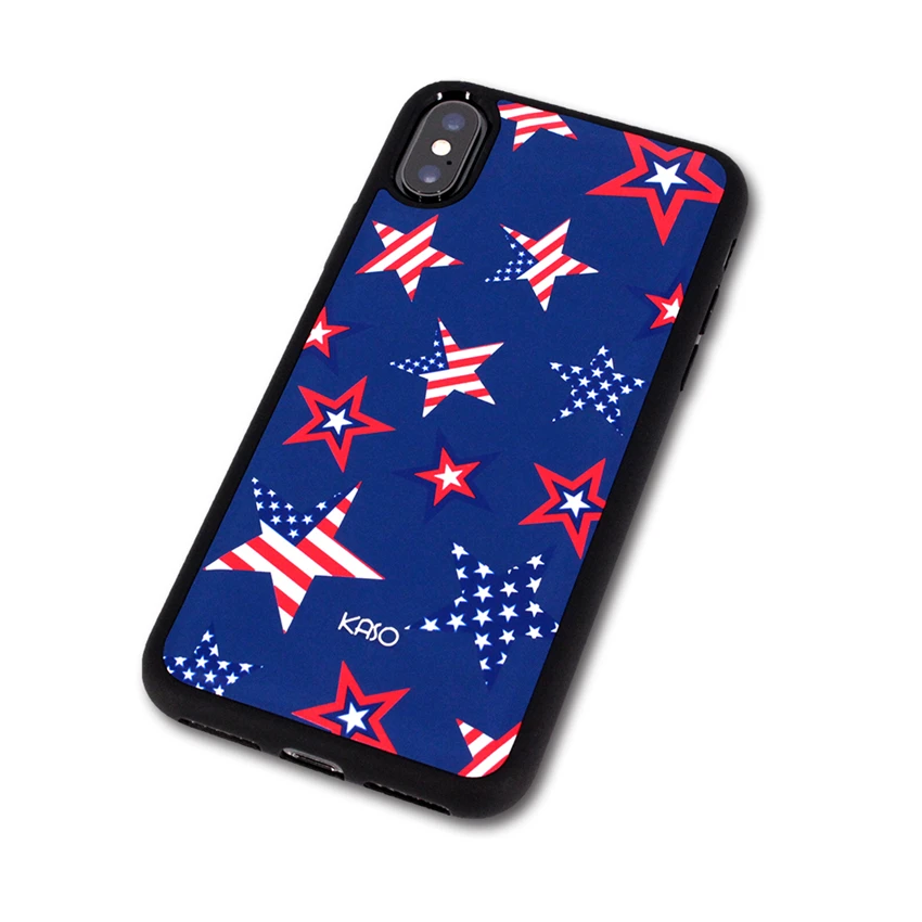 Модный американский Телефон чехол для iPhone 6 7 8 plus кожаная лампа-рефлектор Звезда Мягкая из ПУ для задней крышки для iPhone X XR Xax чехол