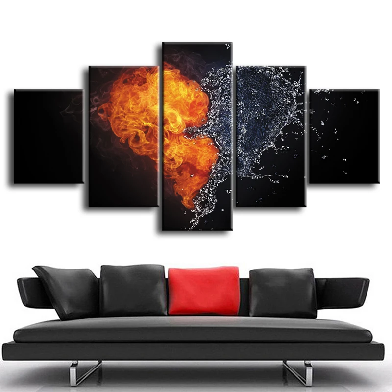 Оптовая продажа 5 шт./компл. абстрактной серии любви постер настенное искусство
