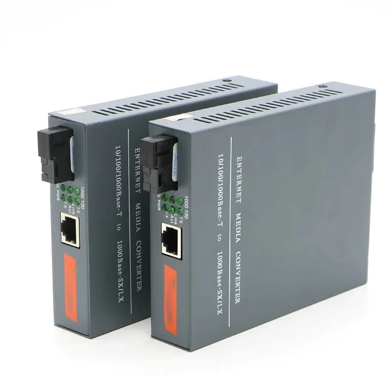 1 пара адаптер для оптического медиа конвертера 1000 Мбит/с|media converter|fiber optic media