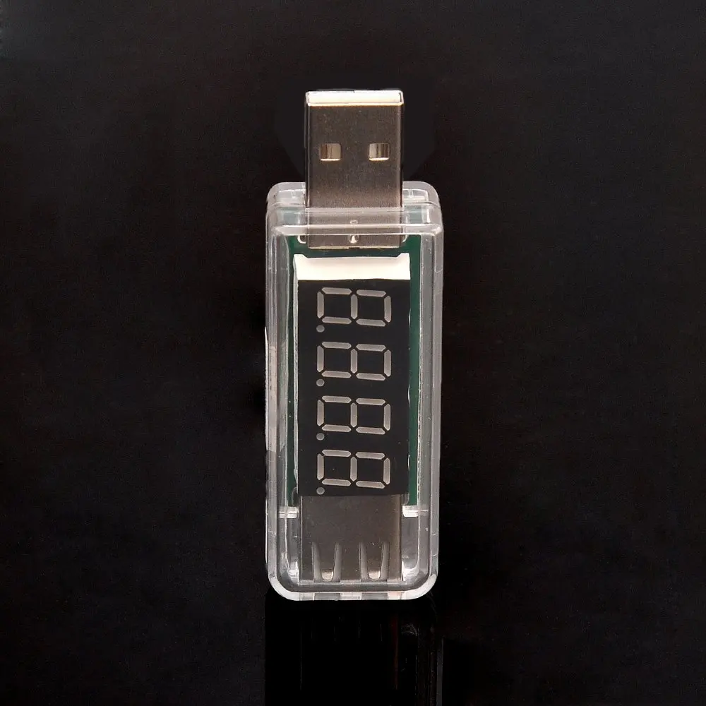 KW 202 цифровой дисплей USB портативный тестер напряжения вольтметр батареи для