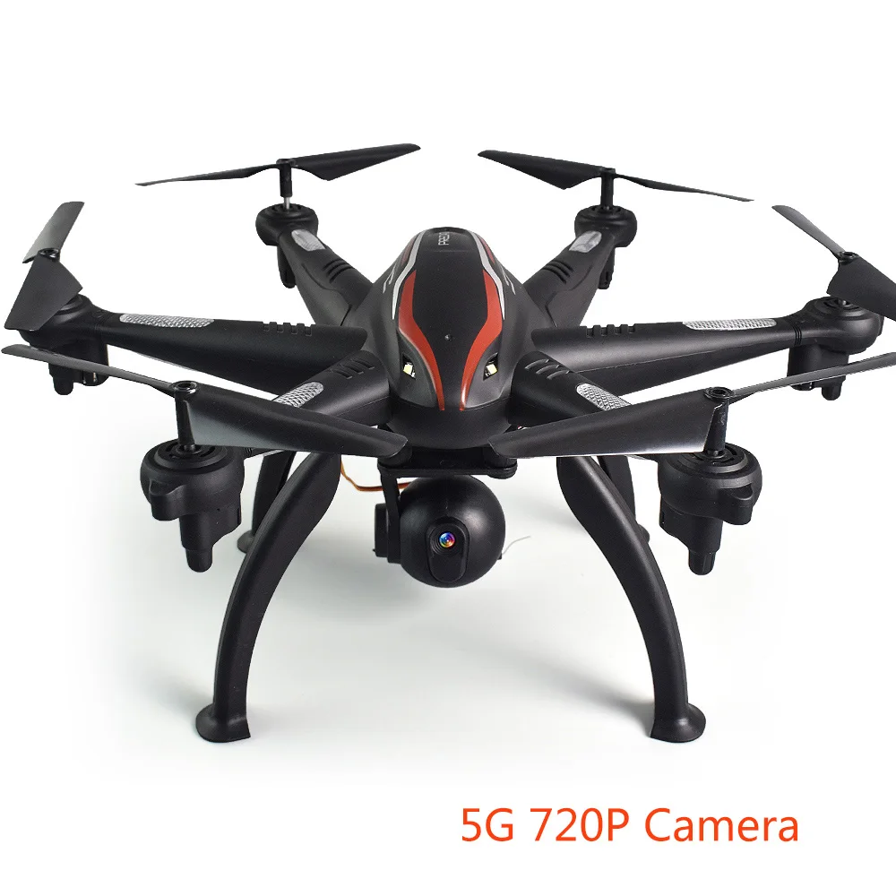 5G 720P Camera Радиоуправляемый вертолет Дрон с камерой HD 720 P/1080 P wifi FPV Selfie Drone Профессиональный gps складной Квадрокоптер длительный срок службы батареи - Цвет: 5G 720P Camera