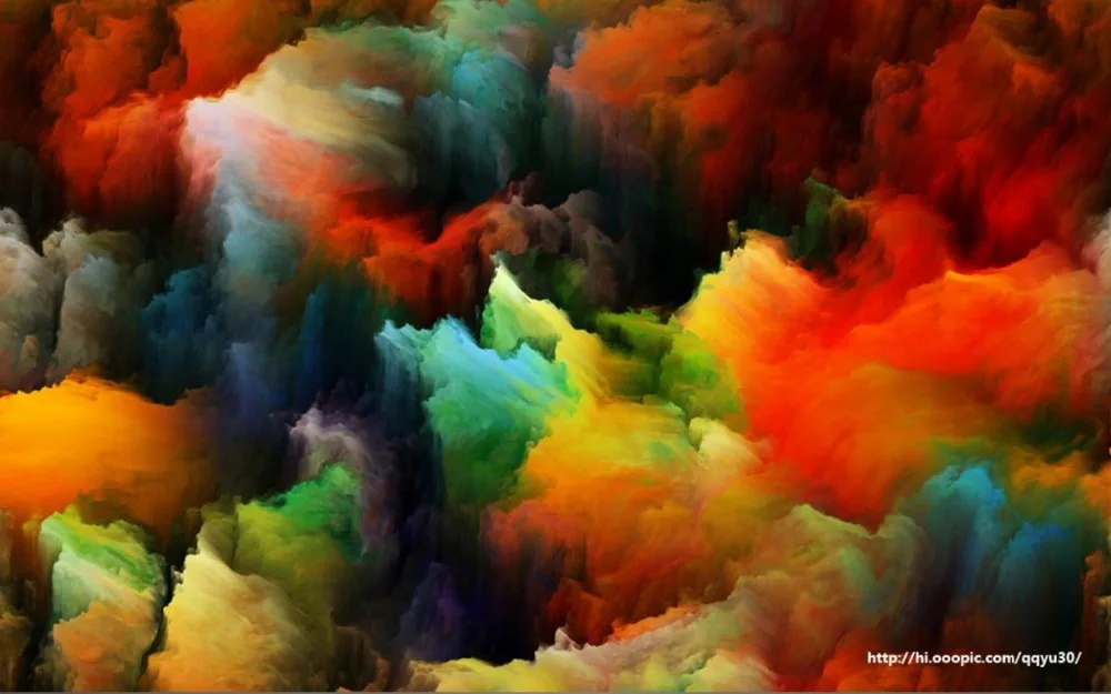 Фото обои абстрактные цветные облака 3d потолочные для гостиной|ceiling wallpaper|wallpapers for