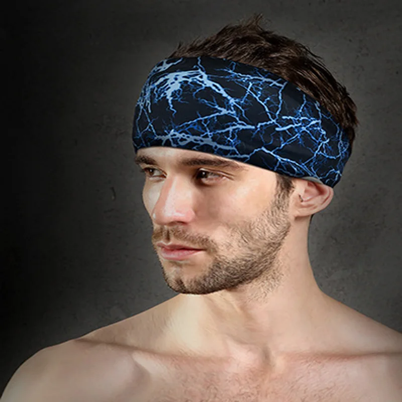 Lyca абсорбент Велоспорт Йога Спортивная Повязка от пота мужчины Sweatband для мужчин и