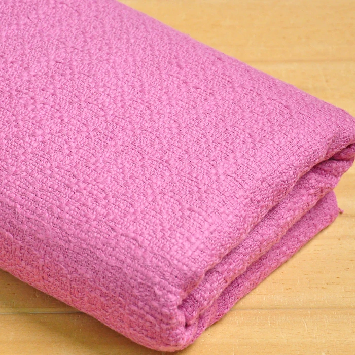 Бесплатная доставка черный темно синий розовый тканый Твид ткани цена за 1/2