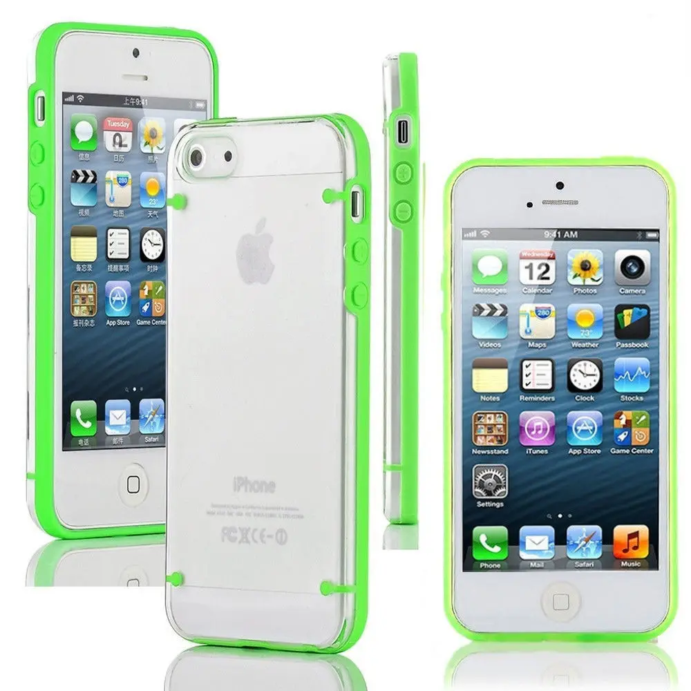 Ультра Тонкий Прозрачный Кристалл Гель Световой Стиль Светящиеся в Темноте hard back