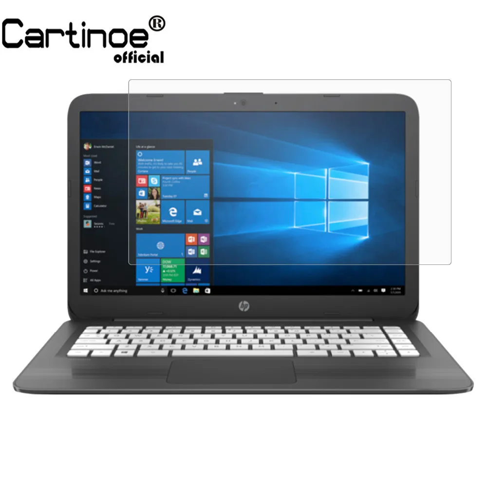 Cartinoe защитная плёнка для экрана ноутбука для Hp Stream 14 дюймов ноутбук ПК 14-ax050nr и т. д. универсальная Hd кристально чистая ЖК-пленка 2 шт