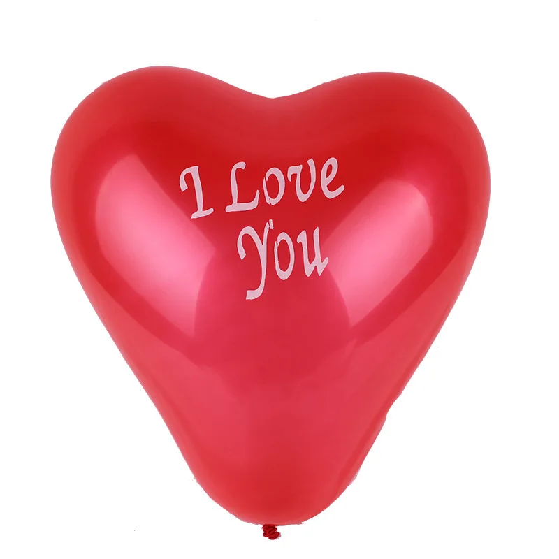 I Love You Alphabet English Balloon new year party supplies wedding emulsion balloon decor favors christmas birthday | Дом и сад