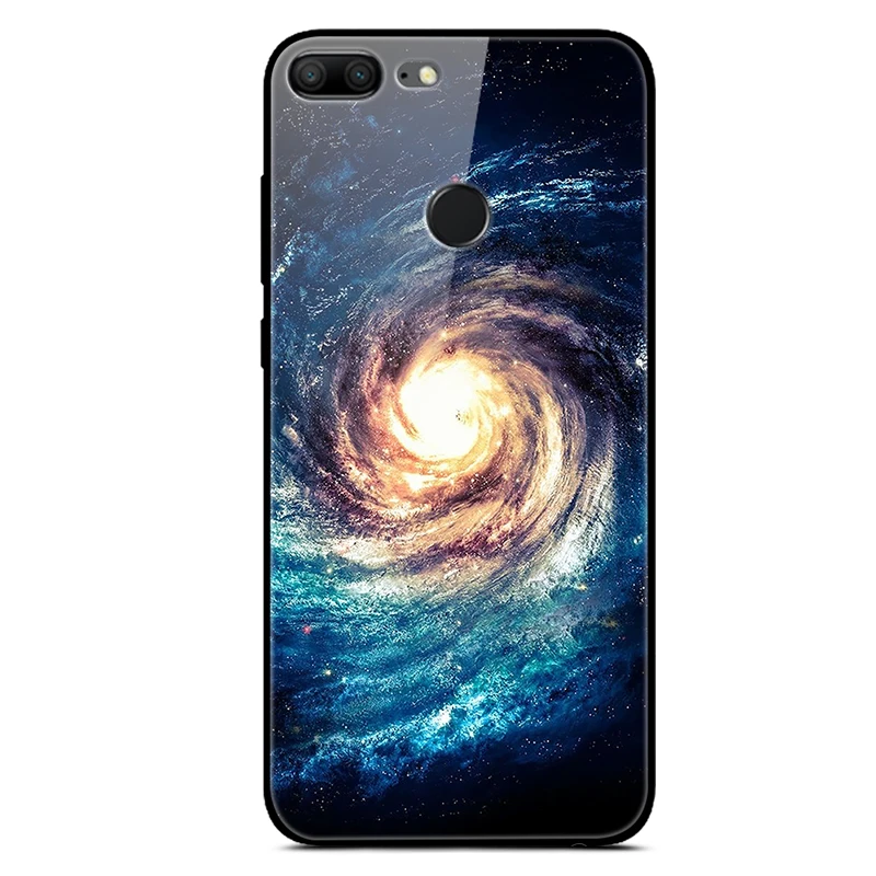 Чехол из закаленного стекла для huawei honor 9 Lite, чехол на заднюю панель для honor 9 lite, мягкий чехол из ТПУ для huawei honor 9 Lite, чехол
