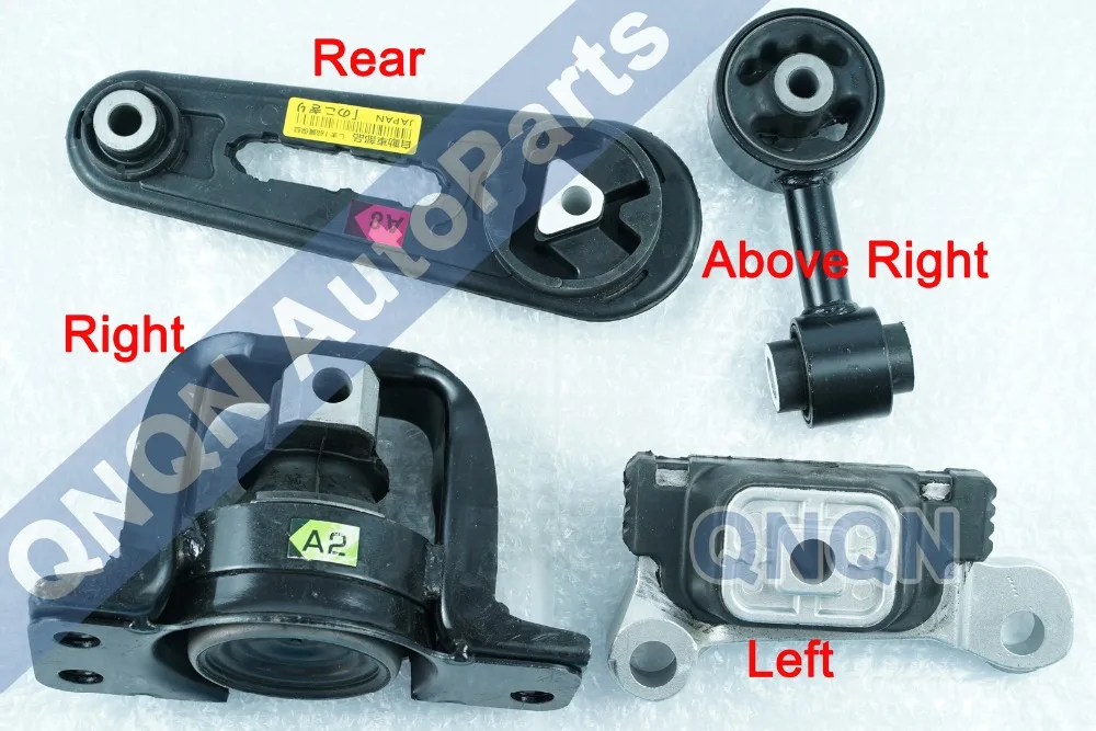 Двигатель Поддержка кронштейн для Nissan Almera Sylphy G11 05-12, 53360-ED448 51440-ED336 36625-VB100 49110-ED442