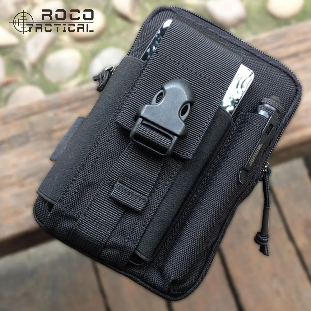 Тактическая Сумка ROCOTACTICAL Molle военная Спортивная поясная сумка для бега подходит
