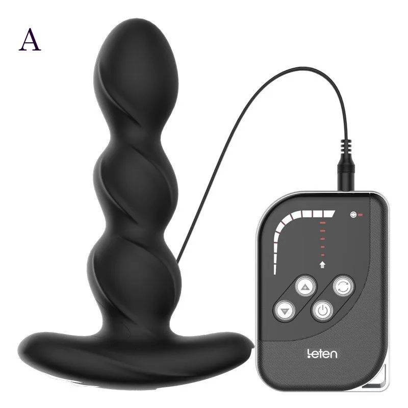 Electro Shock Anal Plug G-Spot Prostate Massage Stimulation Butt Dildo Erotic Toys Sex For Men Woman | Красота и здоровье