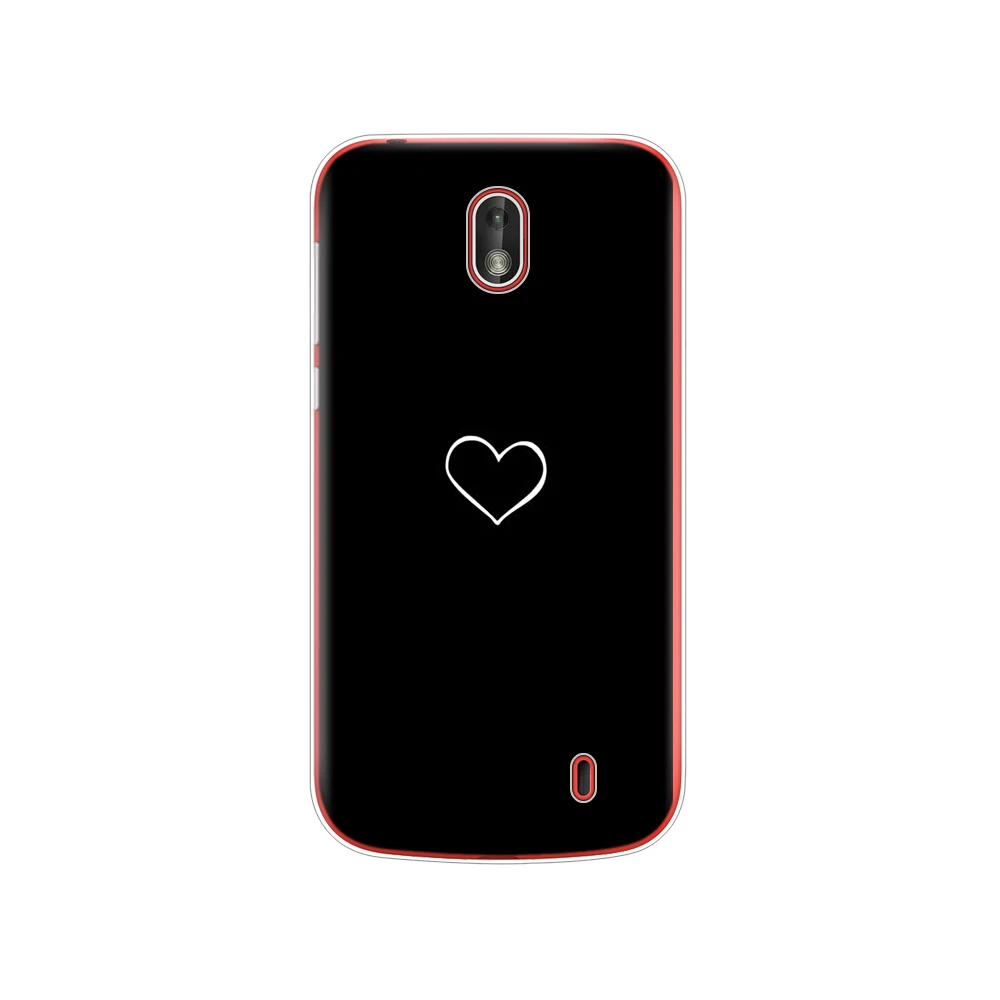 Чехол для Nokia 1 Plus, чехол, милый силиконовый мягкий чехол для Nokia 1, для Nokia1 Plus, бампер, полный 360, защитный чехол - Цвет: 61562