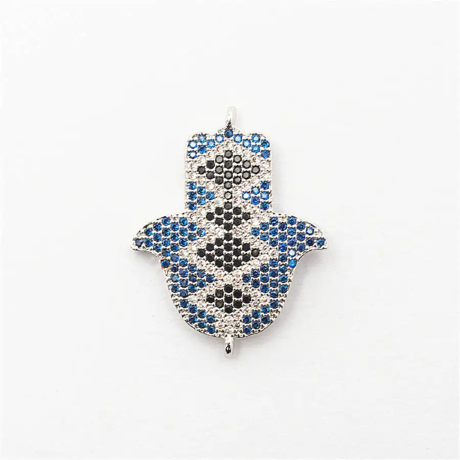 Роскошные микро проложить CZ хрустальные розовые бусины для изготовления