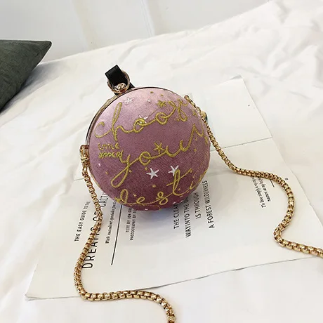 purple Личности Круговой Круглый дамы вечерний клатч вышивка клатчи кошелек Для женщин вечерние мини ужин Сумки Курьерские сумки - Цвет: purple