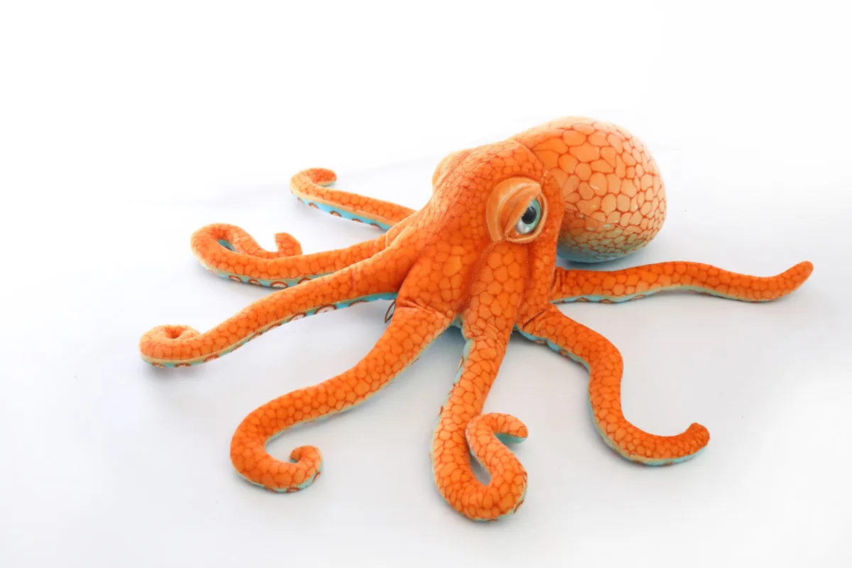 50 см мягкие Творческое моделирование 3D набивной гигантский осьминог морское