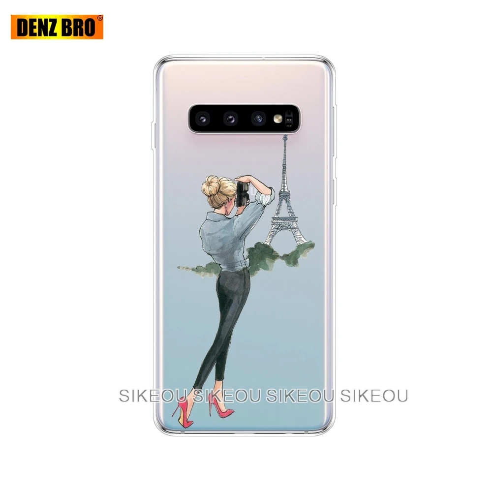 34685 Для samsung Galaxy S10 чехол S10Plus силиконовый чехол ТПУ чехол для телефона S10 E чехол на samsung S10 плюс G975F S 10 SM-G973F чехол - Цвет: 34685