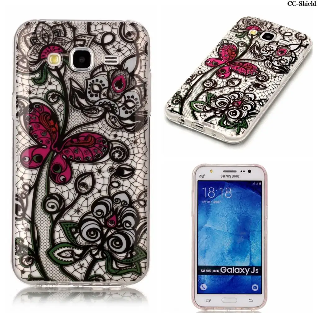 Мягкий ТПУ чехол для Samsung Galaxy J5 J 5 2015 SM J500 J500F J500H J500FN SM-J500F SM-J500H силиконовый телефона