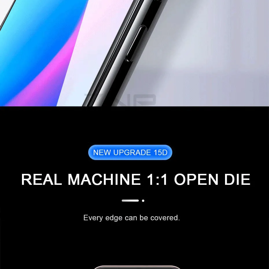 ZNP полное покрытие краев закаленное стекло для Xiaomi Redmi Note 5 6 7 Pro Защитная пленка для экрана для Redmi 7 6 6A 4X Redmi 5 Plus стекло