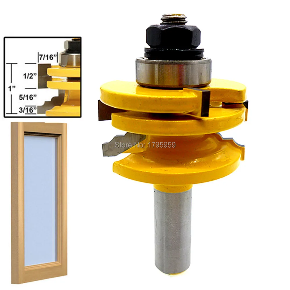 1/2 ''хвостовик для деревообработки Фрезерное сверло режущий классический