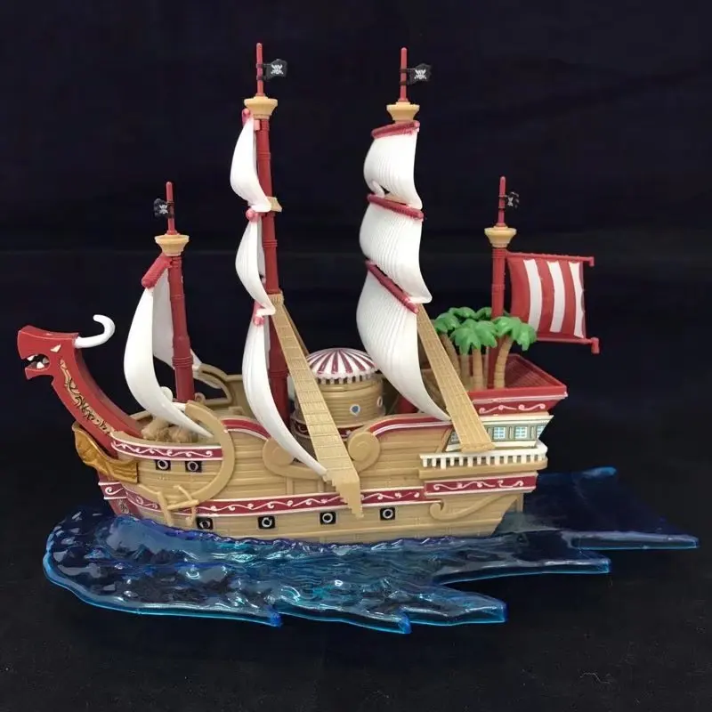 New hot sale ONE PIECE Red Hair Pirates ship Rede Buddha 17CM PVC gift for children free shipping | Игрушки и хобби