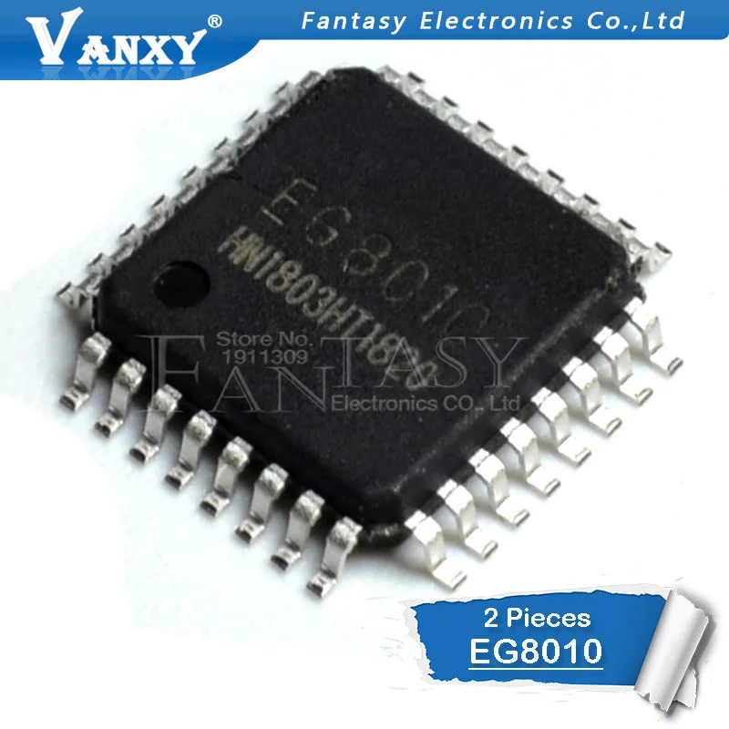 2 шт EG8010 LQFP32 EG8010C новый оригинальный | Электронные компоненты и принадлежности