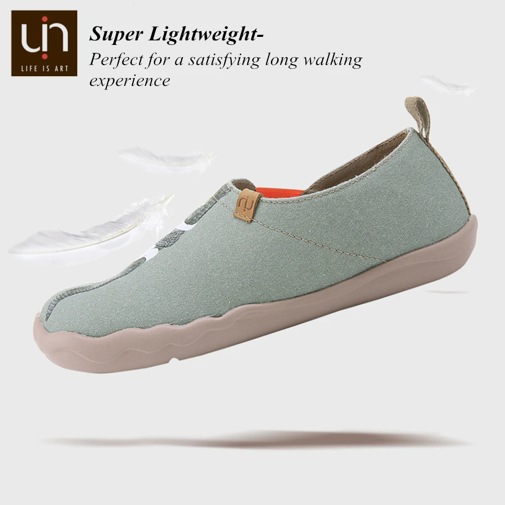 UIN Bear's Hug Дизайн Окрашенные Женщины Холст Обувь Slip-on Мокасины Дорожные Кроссовки Повседневная Женская Обувь Для Ходьбы Мягкий Легкий