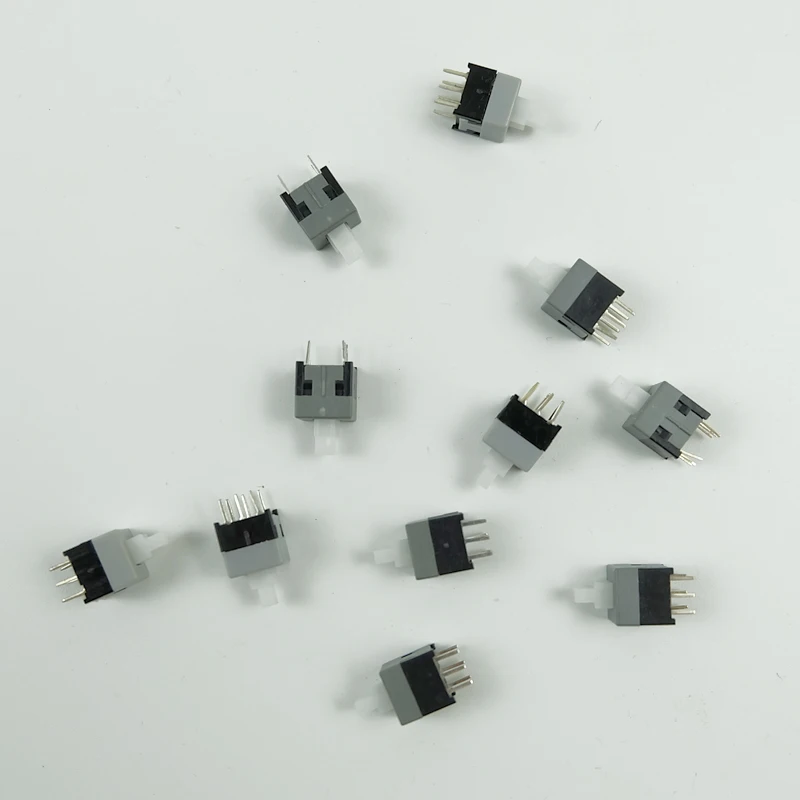 10 шт. 6Pin 8 5x8 5 мм двухрядный самоблокирующийся/без замка выключатель