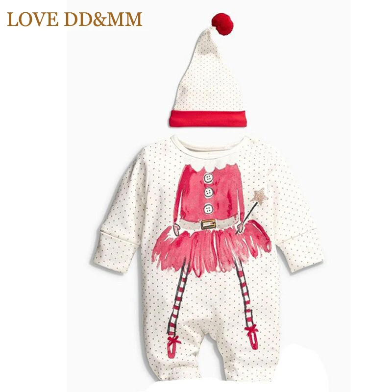 Рождественский детский комбинезон LOVE DD & MM 2020 новая модная одежда для маленьких
