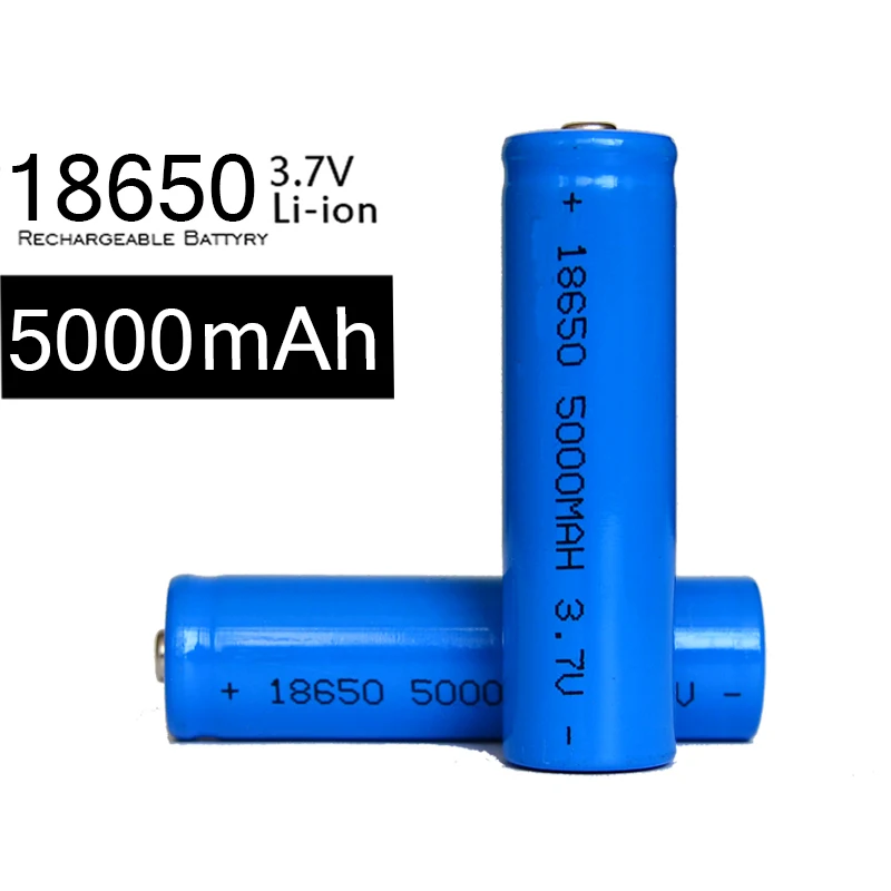 

3pcs/lot kingwei 5000mah Blue 18650 Rechargeable 3.7V Li-ion Battery For LED Flashlight Powerbank Camera Toy Headlight