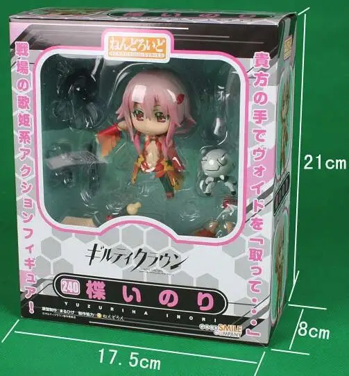 Nendoroid 240 аниме Guilty Crown Yuzuriha Inori BJD милые фигурки игрушки|Игровые и трансформеры| |