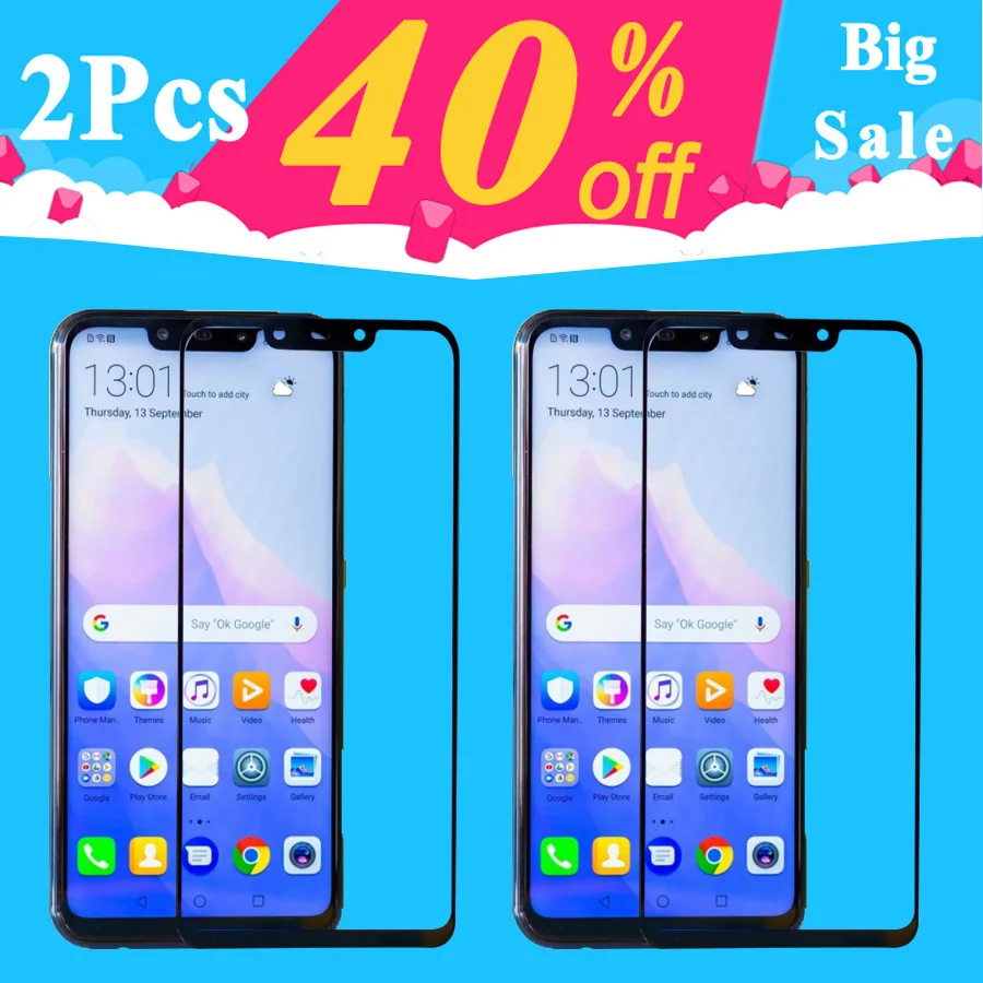 Защитное стекло для huawei mate20 lite защитное huavei mate 20 light nova 3i p smart plus защита glas i3 maet mste |