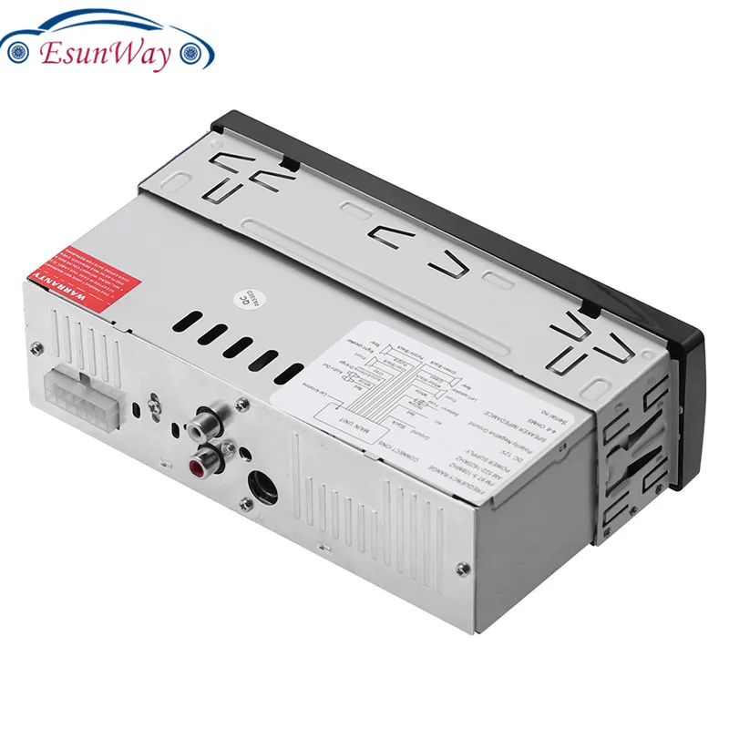 Радио mp3 плеер FM радио для автомобиля TF/AUX Авторадио Bluetooth громкая связь